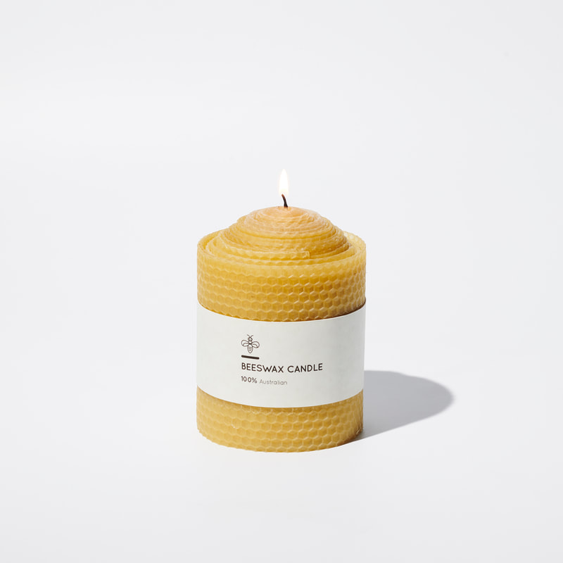 seaton mckeon beeswax candle homeware Packaging Graphic Design